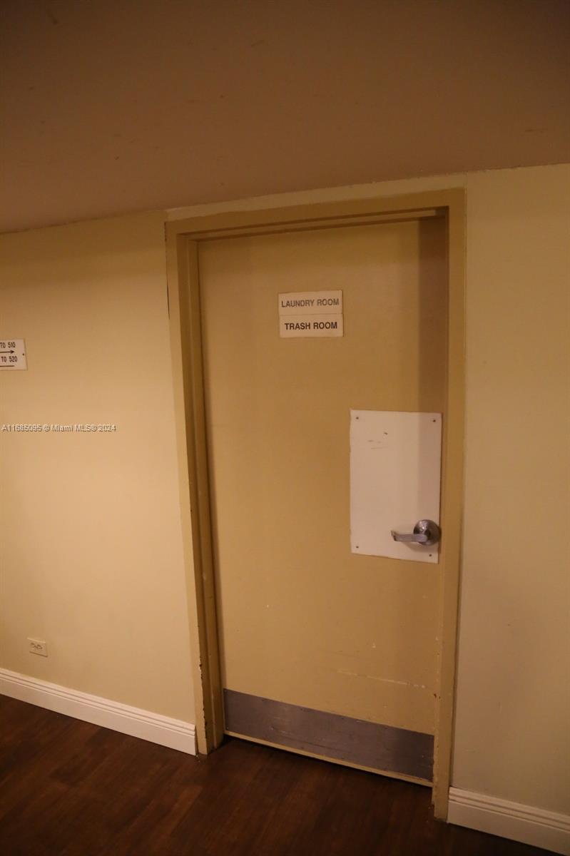 800 Northeast 195th Street, Unit 501 Miami, FL 33179 - Photo 30 of 39 a view of door