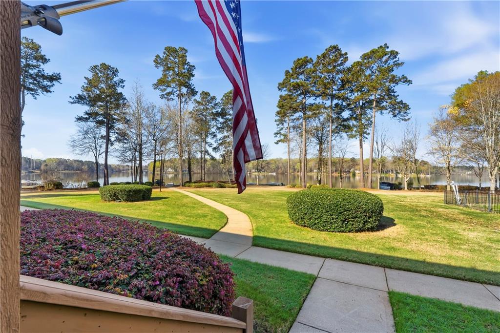 549 Old Phoenix Road Northeast, Unit 104 Eatonton, GA 31024 - Photo 48 of 49 a view of a garden with basketball court