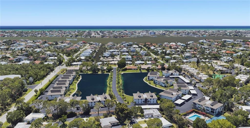 91 Georgetown Boulevard, Unit 91 Naples, FL 34112 - Photo 22 of 22 West to Naples Bay & The Gulf of Mexico