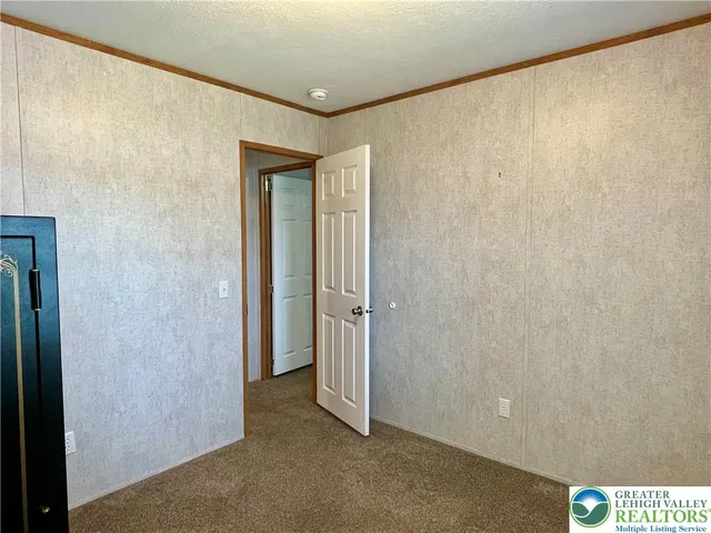 a view of an front door