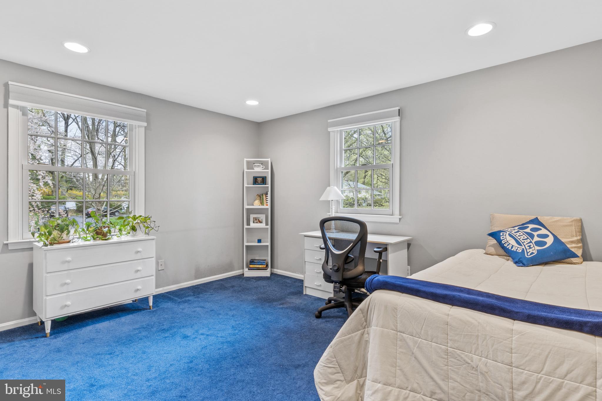 392 Yorkshire Road Bryn Mawr, PA 19010 - Photo 25 of 35 Bedroom 2 (bedrms have wood floors under carpet)