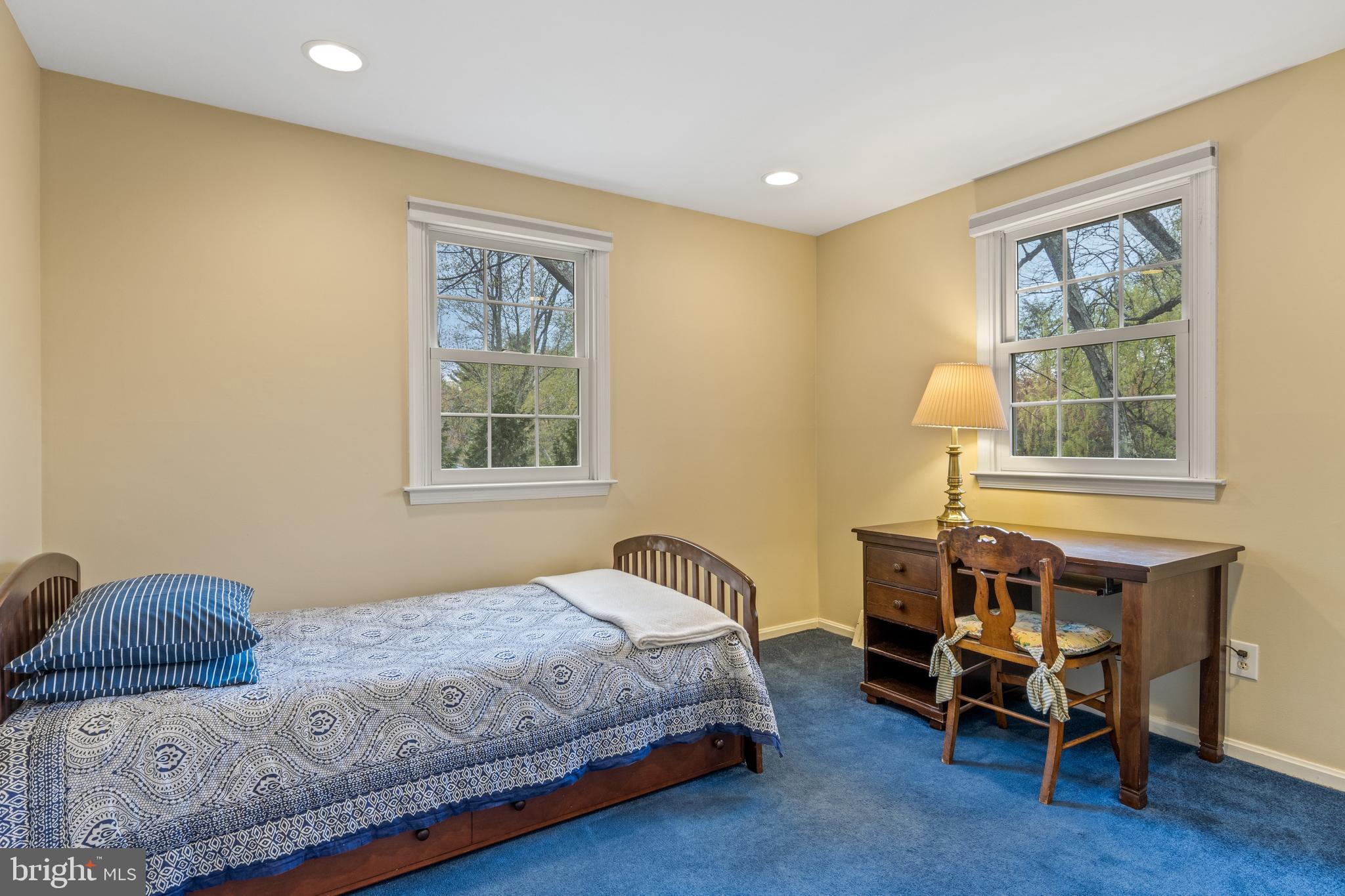 392 Yorkshire Road Bryn Mawr, PA 19010 - Photo 26 of 35 Bedroom 3 (all bedrooms have recessed lights)