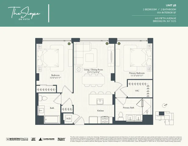$1,547,500 | 445 5th Avenue, Unit 5B | Park Slope