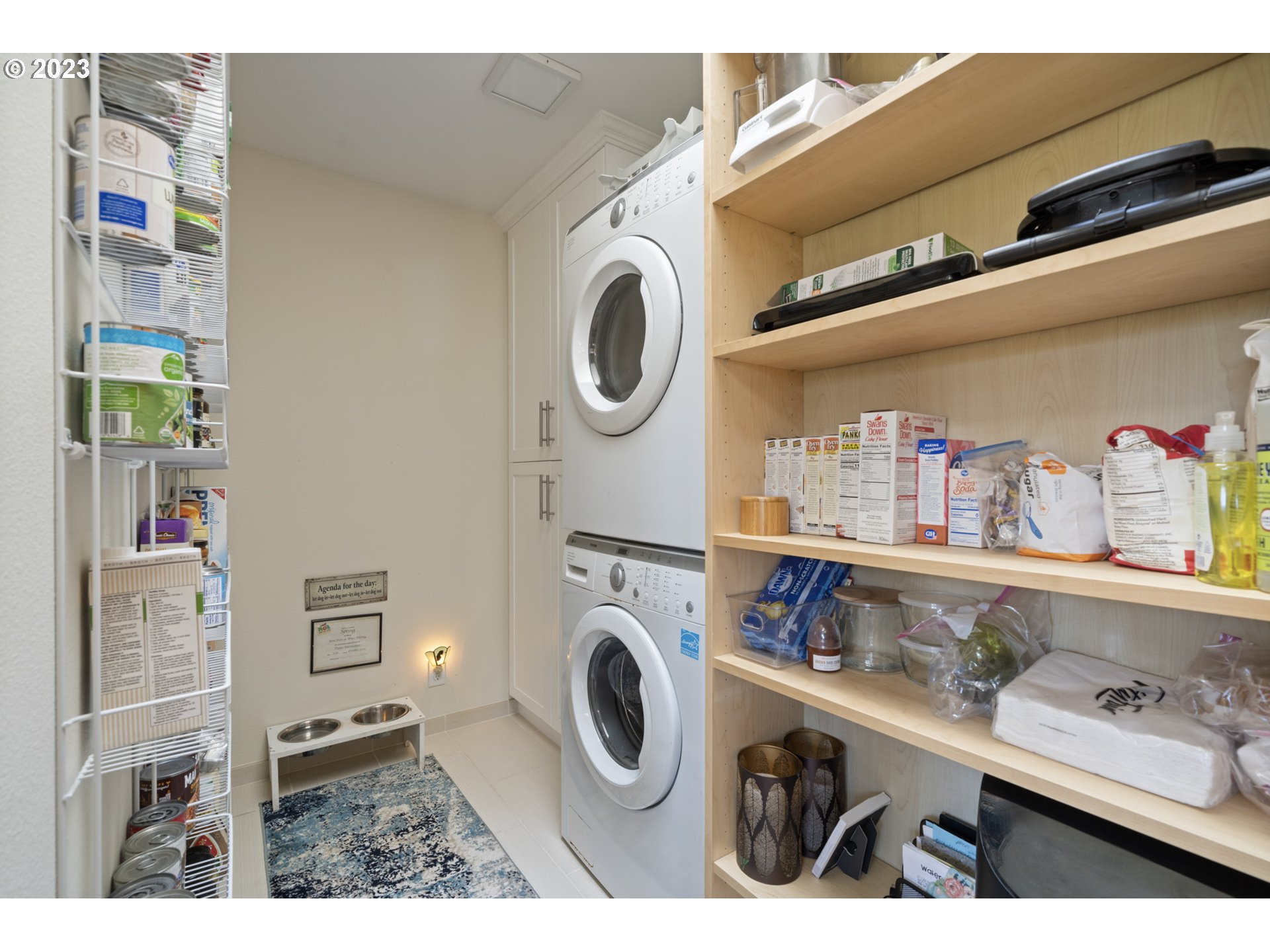 905 Pinewood West Tillamook, OR 97141 - Photo 41 of 44 a utility room with sink dryer and washer