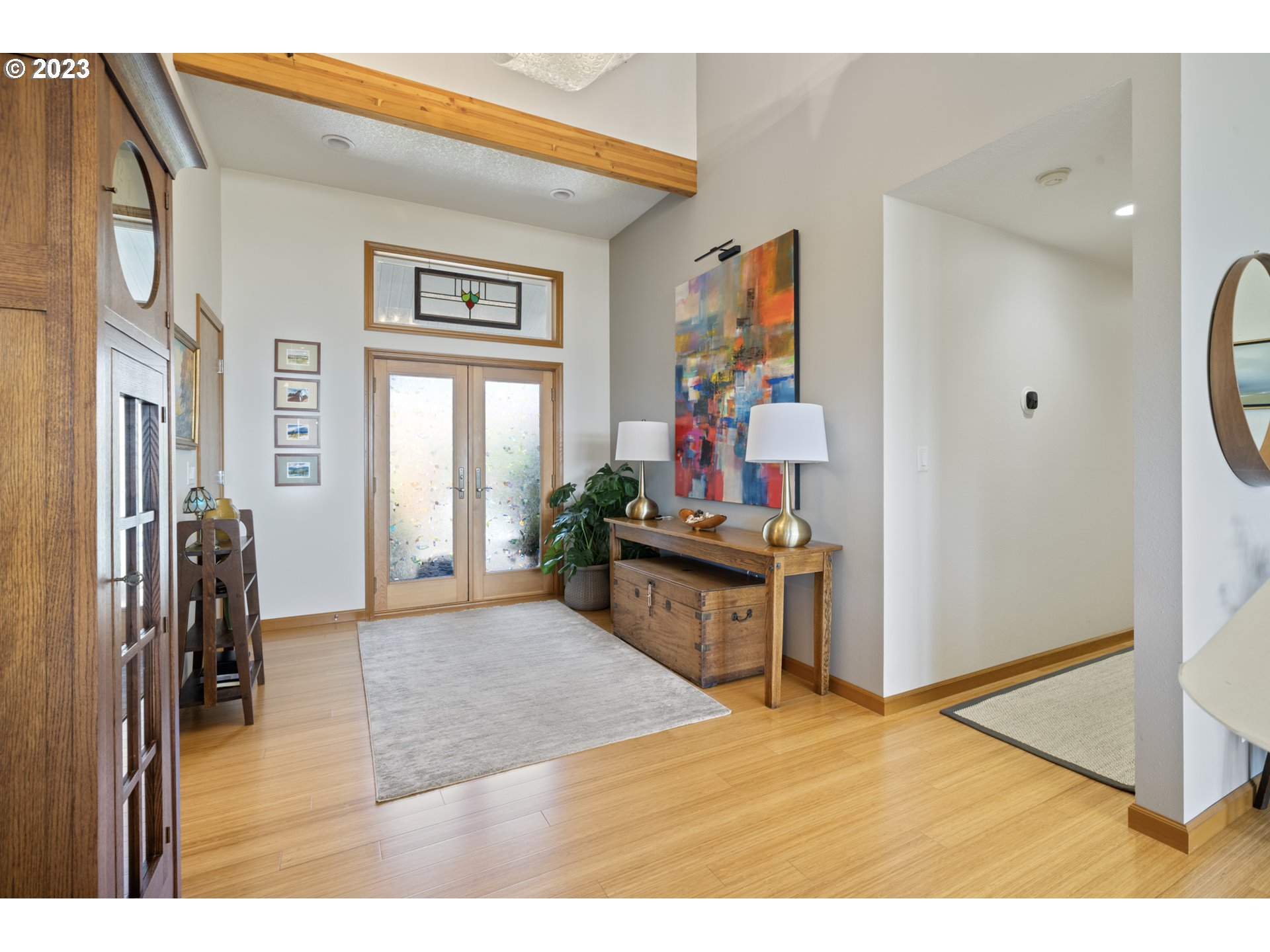 905 Pinewood West Tillamook, OR 97141 - Photo 5 of 44 a living room with furniture and a flat screen tv
