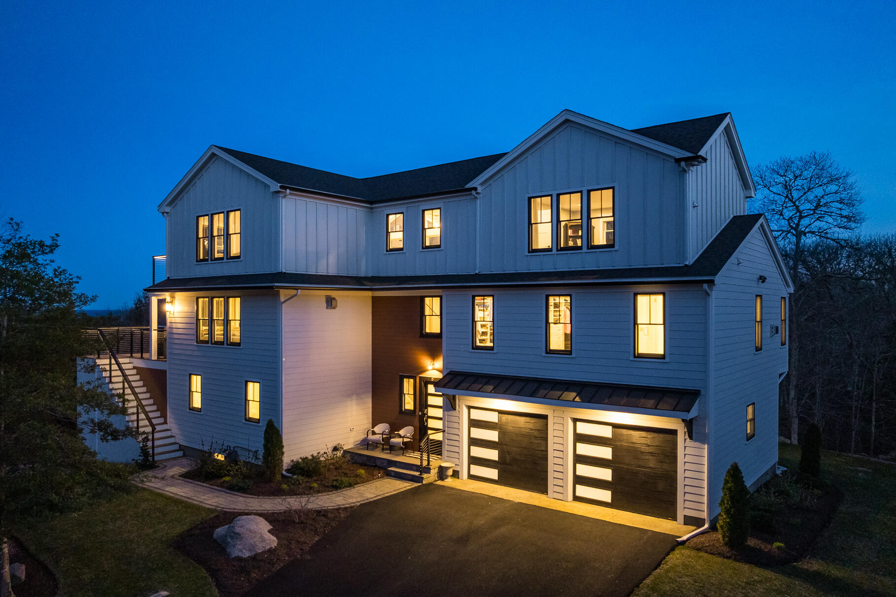 87 Oyster Pond Road Falmouth, MA 02540 - Photo 3 of 105 a front view of a house