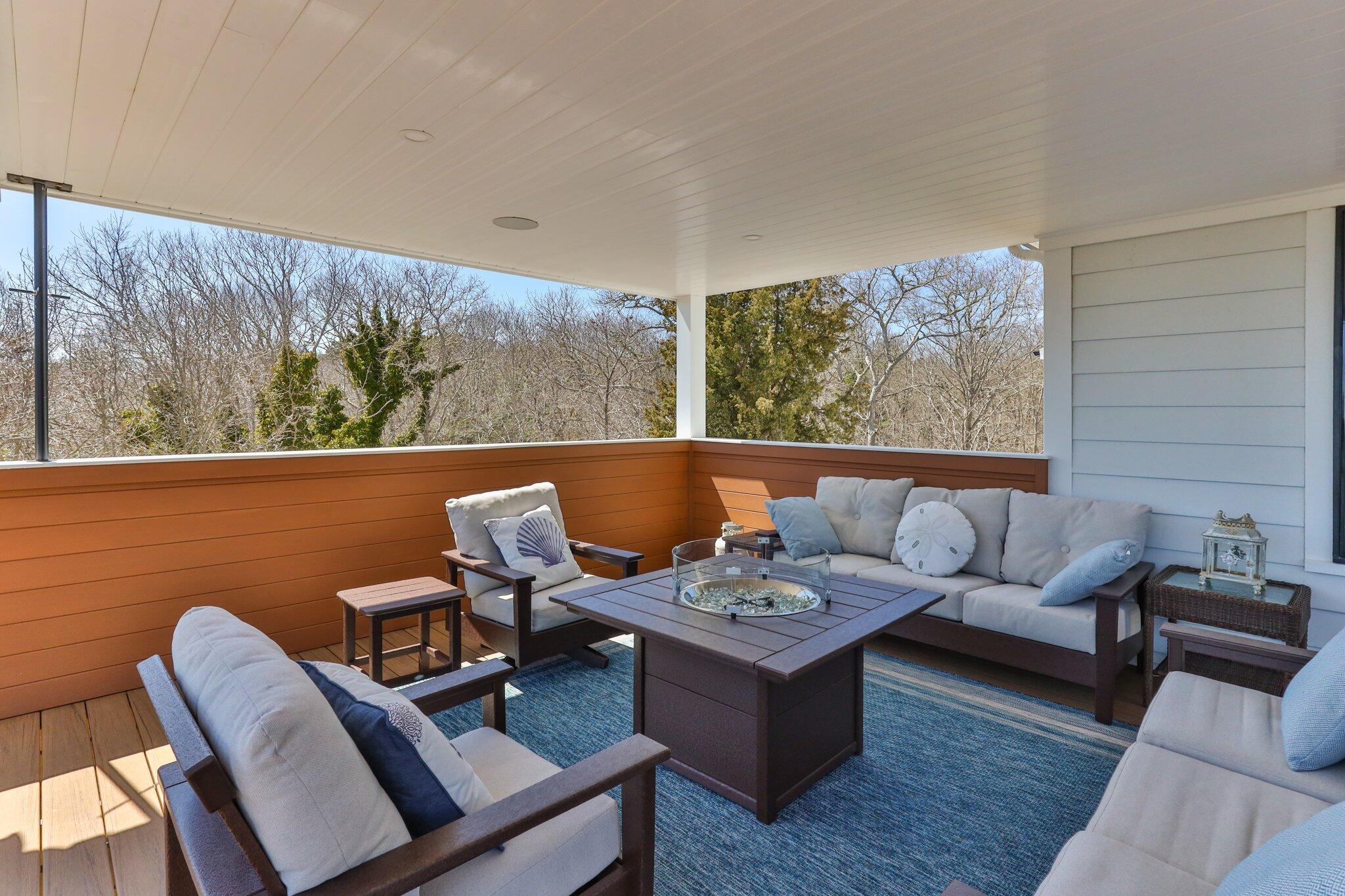 87 Oyster Pond Road Falmouth, MA 02540 - Photo 57 of 105 middle deck covered