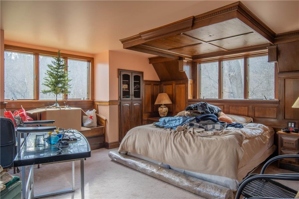 280 Ferry Road Sewickley, PA 15143 - Photo 16 of 21 a bed sitting in a bedroom next to a window