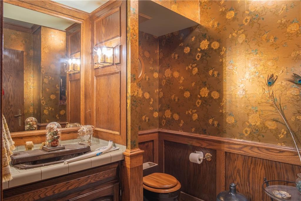 280 Ferry Road Sewickley, PA 15143 - Photo 6 of 21 a bathroom with a sink a toilet and shower