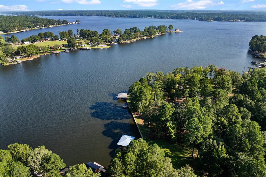 295 Coleman Road Homer, LA 71040 - Photo 5 of 38 an aerial view of a house with a lake view