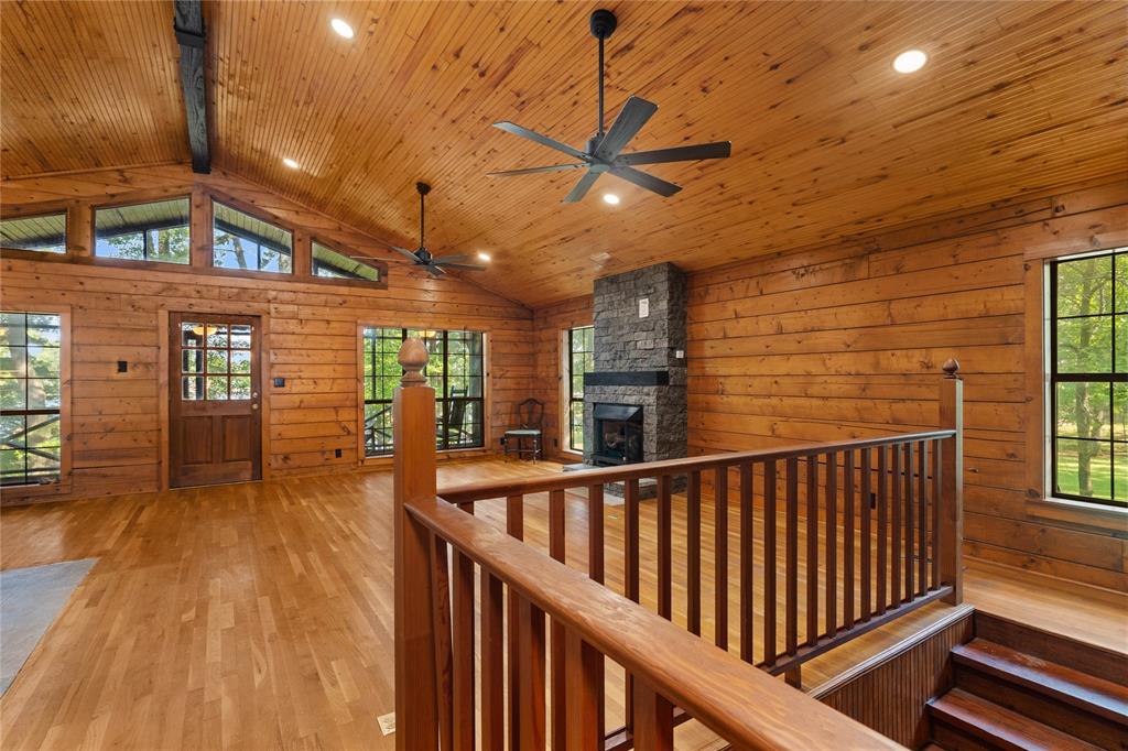 295 Coleman Road Homer, LA 71040 - Photo 10 of 38 a view of a porch with wooden floor