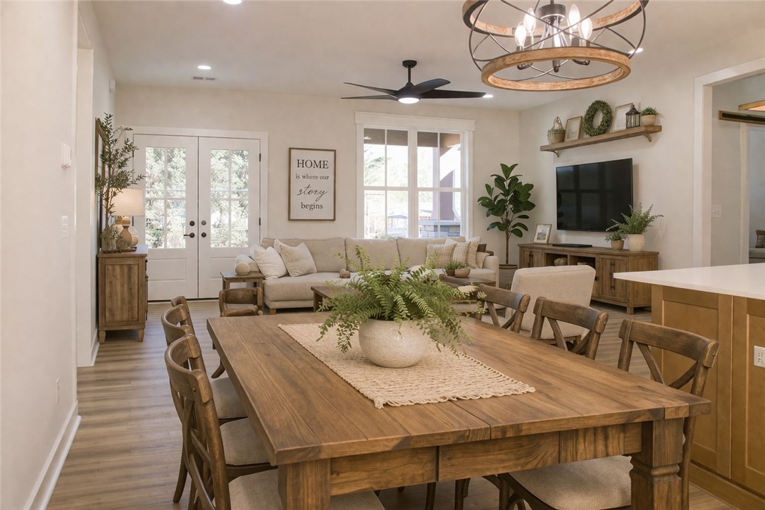 2515 Highway 29 Anderson, SC 29621 - Photo 13 of 38 An inviting open-concept layout creates a seamless flow between dining and living spaces, perfect for entertaining.