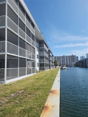 a view of a building from the balcony