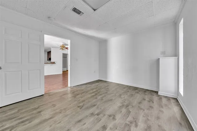 wooden floor in an empty room