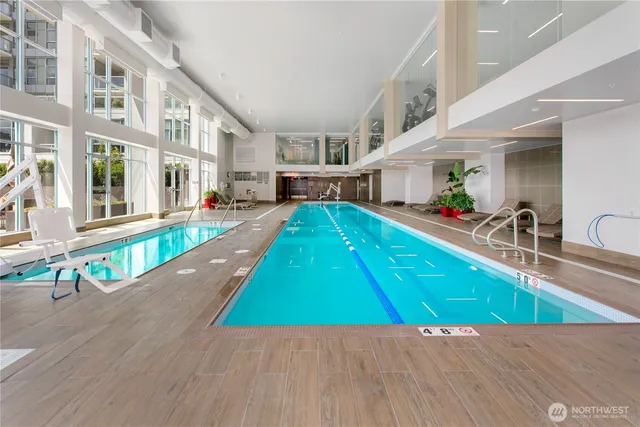 a view of a house with a swimming pool