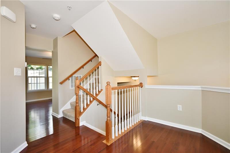 Once you walk to the main floor you'll love the openness of the floor plan. 