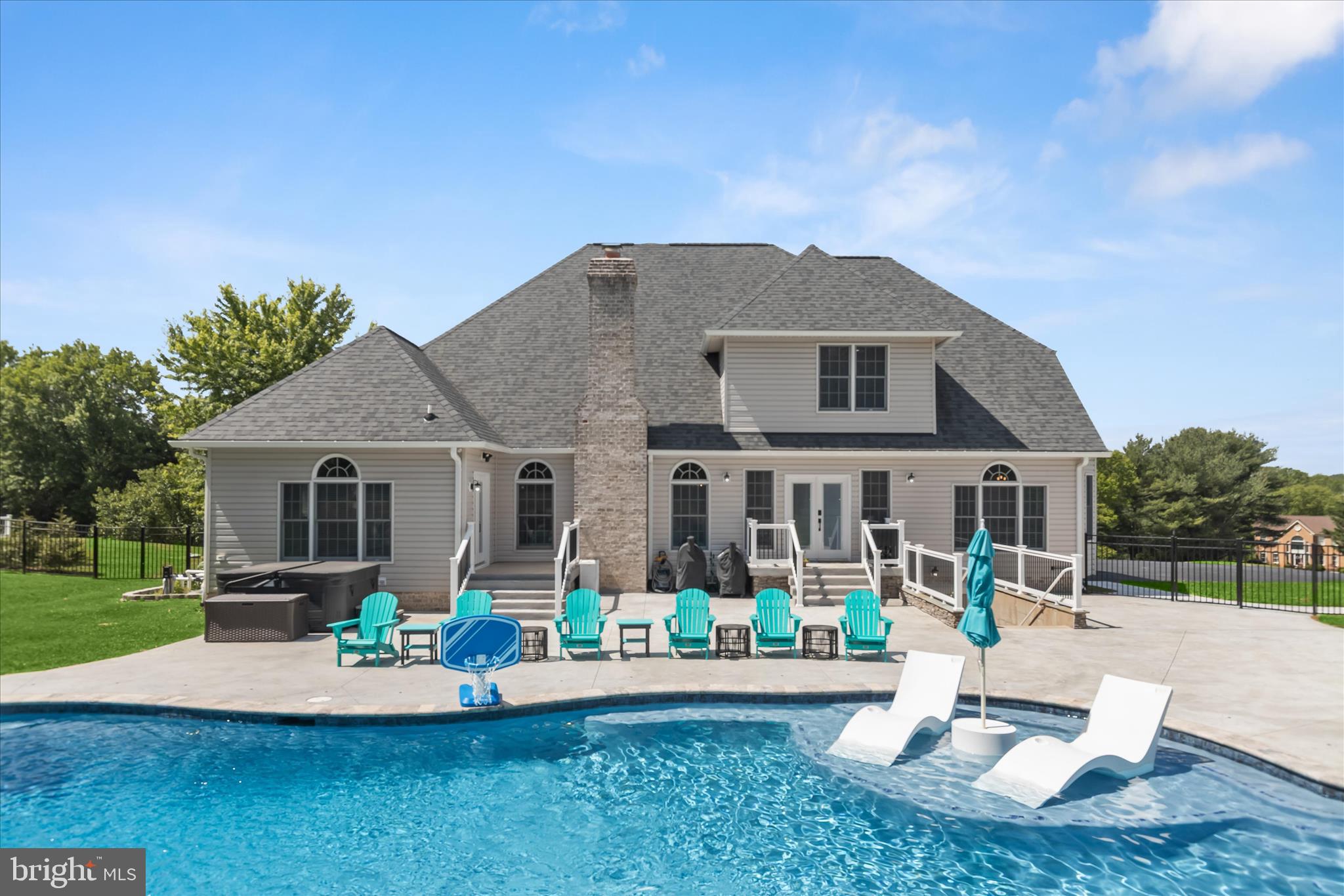 3003 Sheffield Court Fallston, MD 21047 - Photo 100 of 141 Rear Exterior and Saltwater Pool