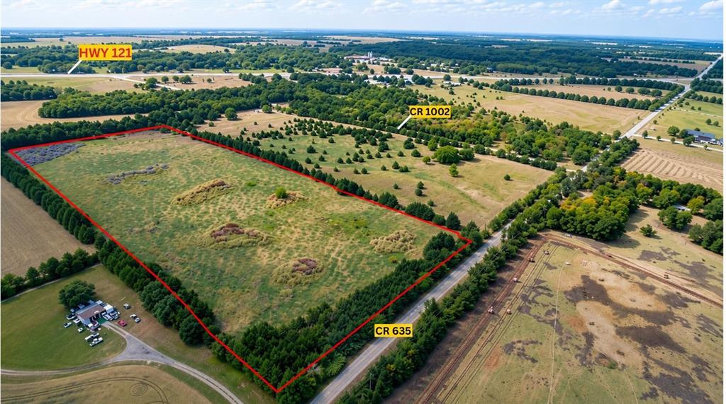 0 County Road 635 Blue Ridge, TX 75424 - Photo 1 of 8 Expansive 16 acre land parcel near HWY 121, CR 1002 and CR 635 frontage