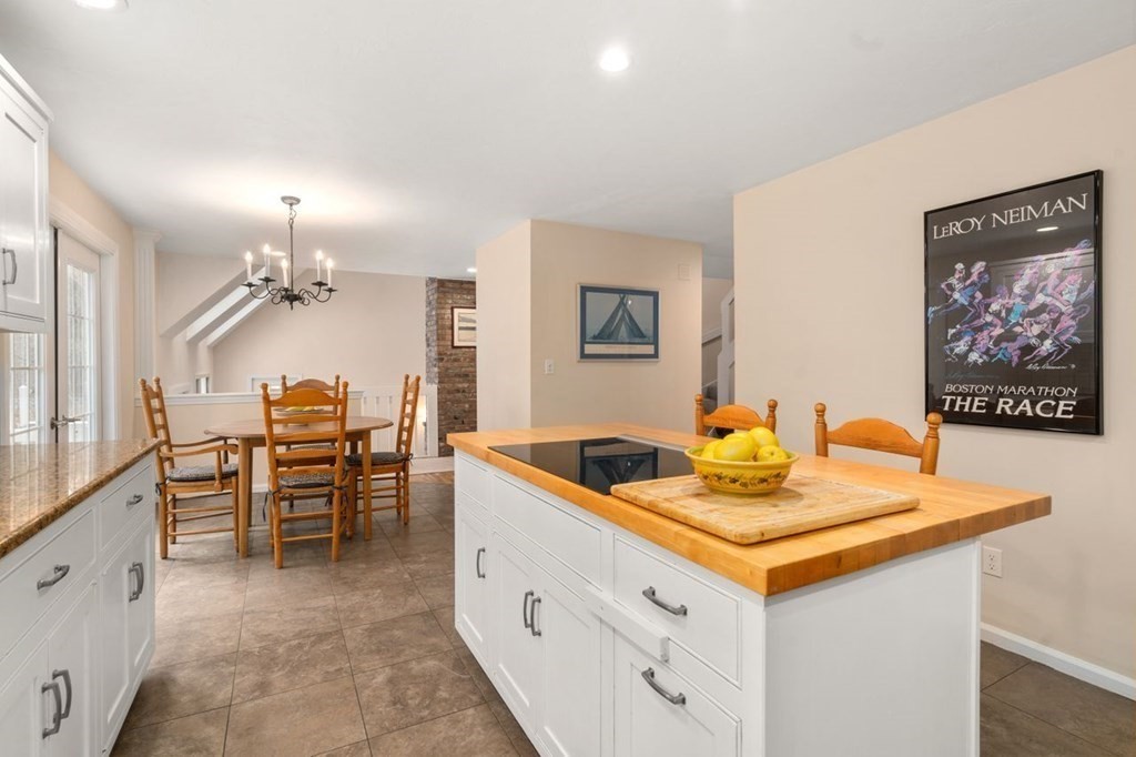 24 Parmenter Road Framingham, MA 01701 - Photo 17 of 42 a view of a kitchen counter space and breakfast area