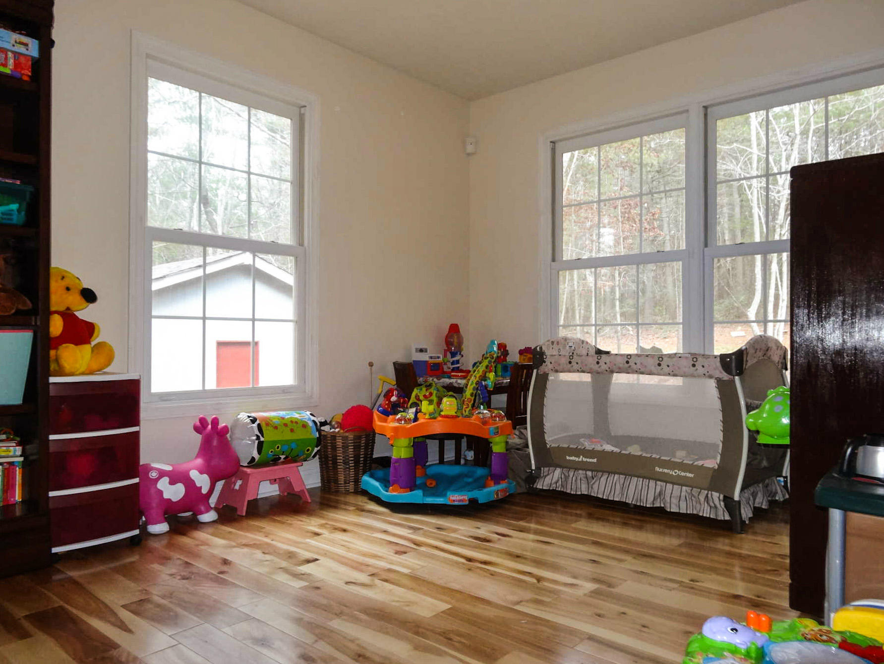 749 Isolane Road Callaway, VA 24067 - Photo 13 of 38 a bedroom with furniture and a window
