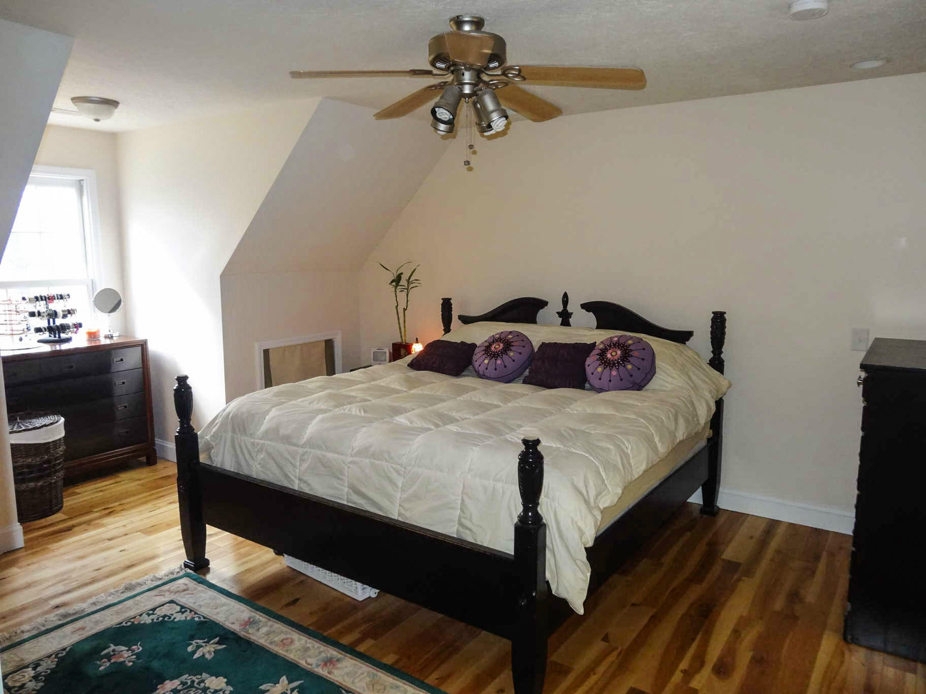 749 Isolane Road Callaway, VA 24067 - Photo 26 of 38 a bed sitting in a bedroom next to a window with pc on the table