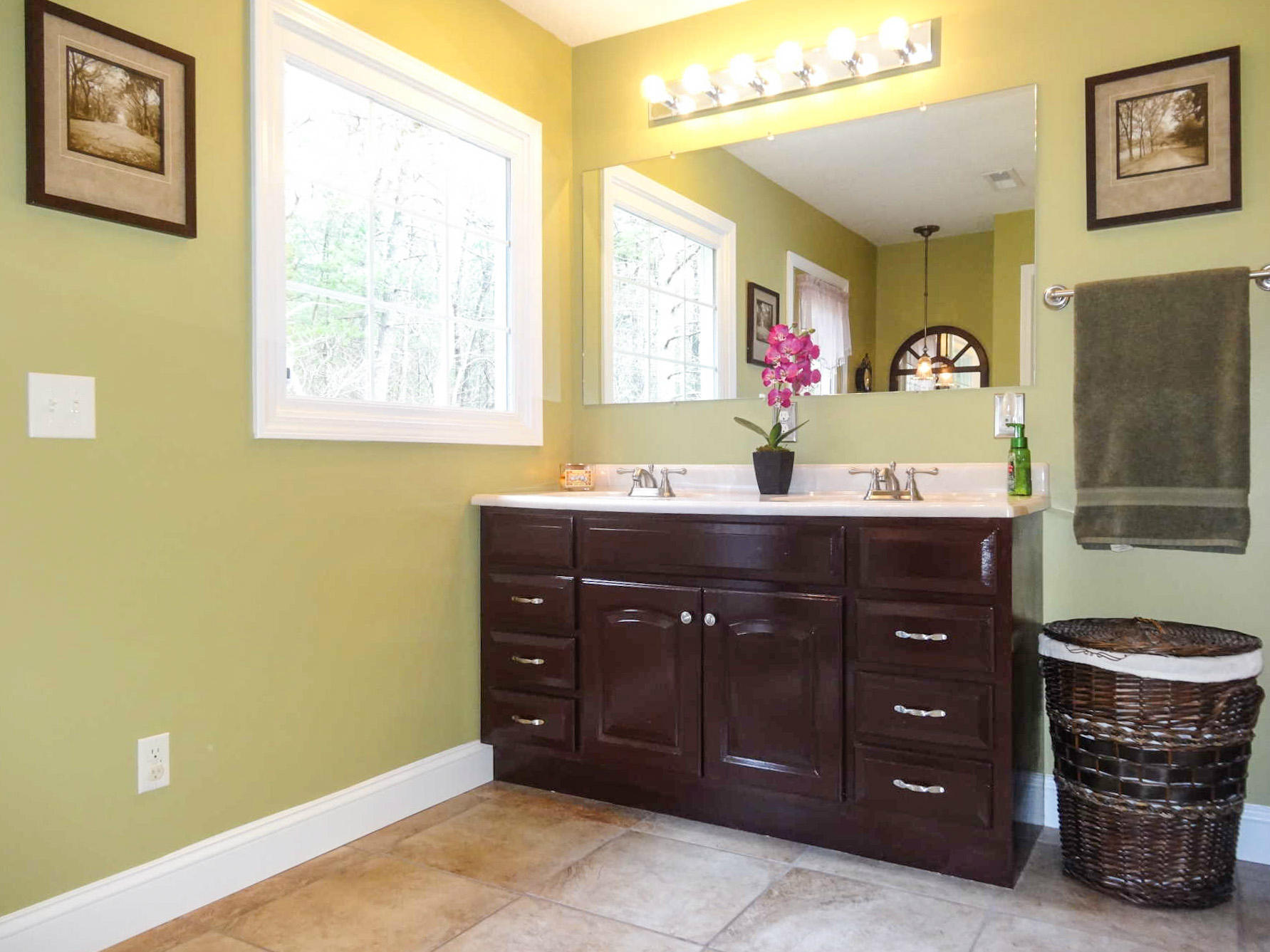 749 Isolane Road Callaway, VA 24067 - Photo 27 of 38 a bathroom with a sink and a mirror