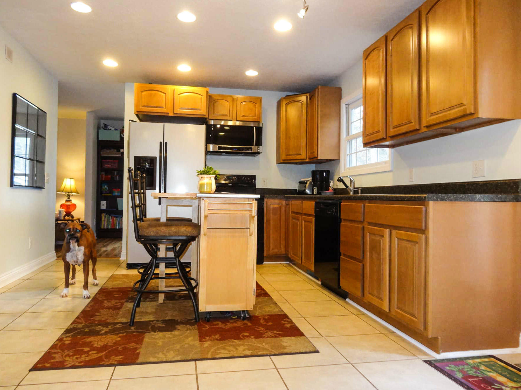 749 Isolane Road Callaway, VA 24067 - Photo 6 of 38 a kitchen with sink cabinets and outdoor view