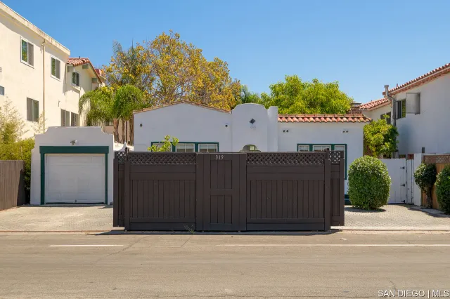 front view of a house