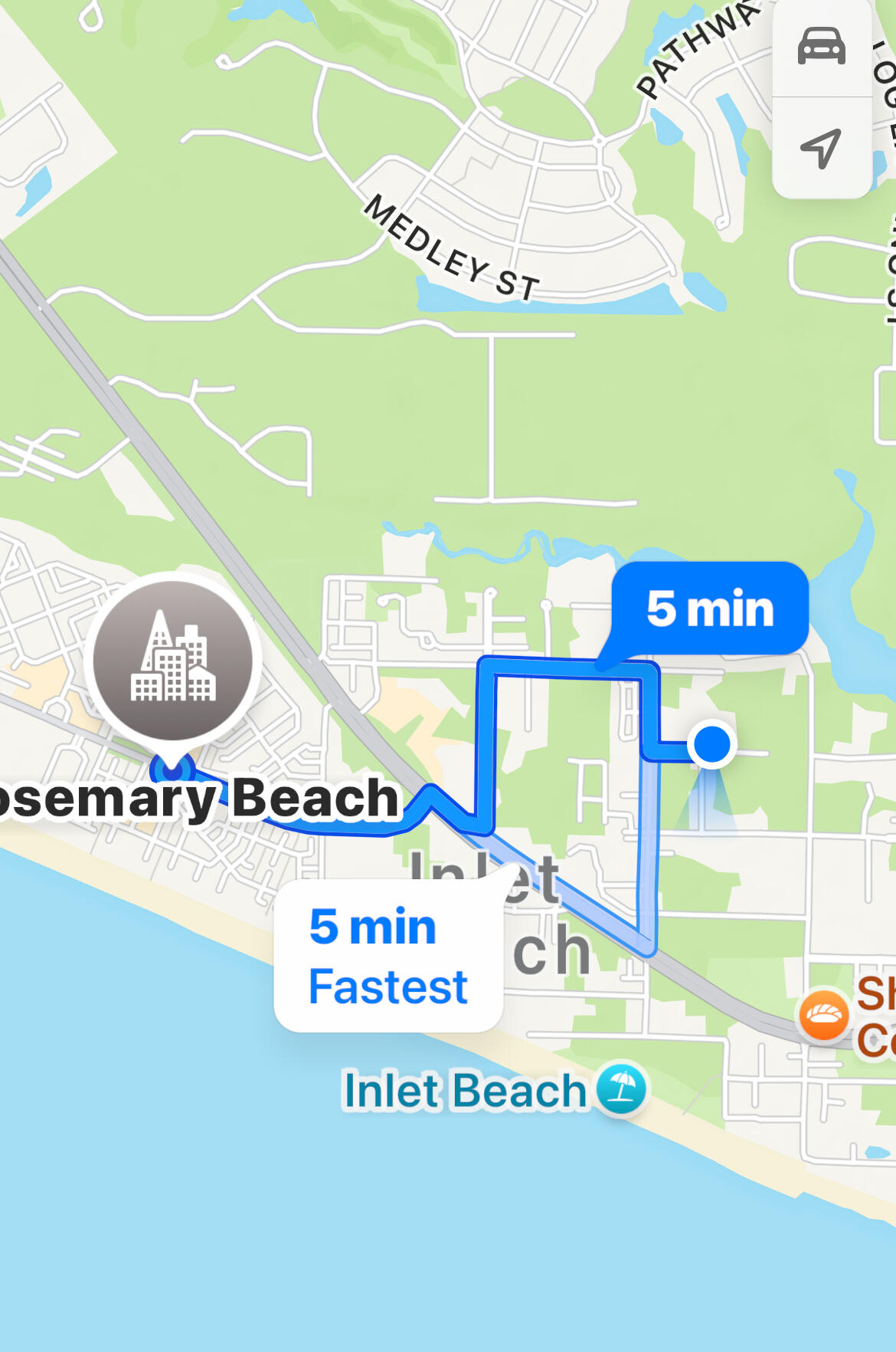 11 Sarah St Inlet Beach, Unit LOT 20 Inlet Beach, FL 32461 - Photo 41 of 49 Directional Map