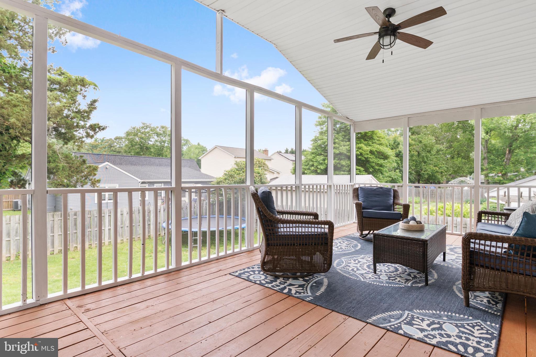 564 Poplar Drive Riva, MD 21140 - Photo 12 of 64 Freshly painted rails on screened in porch