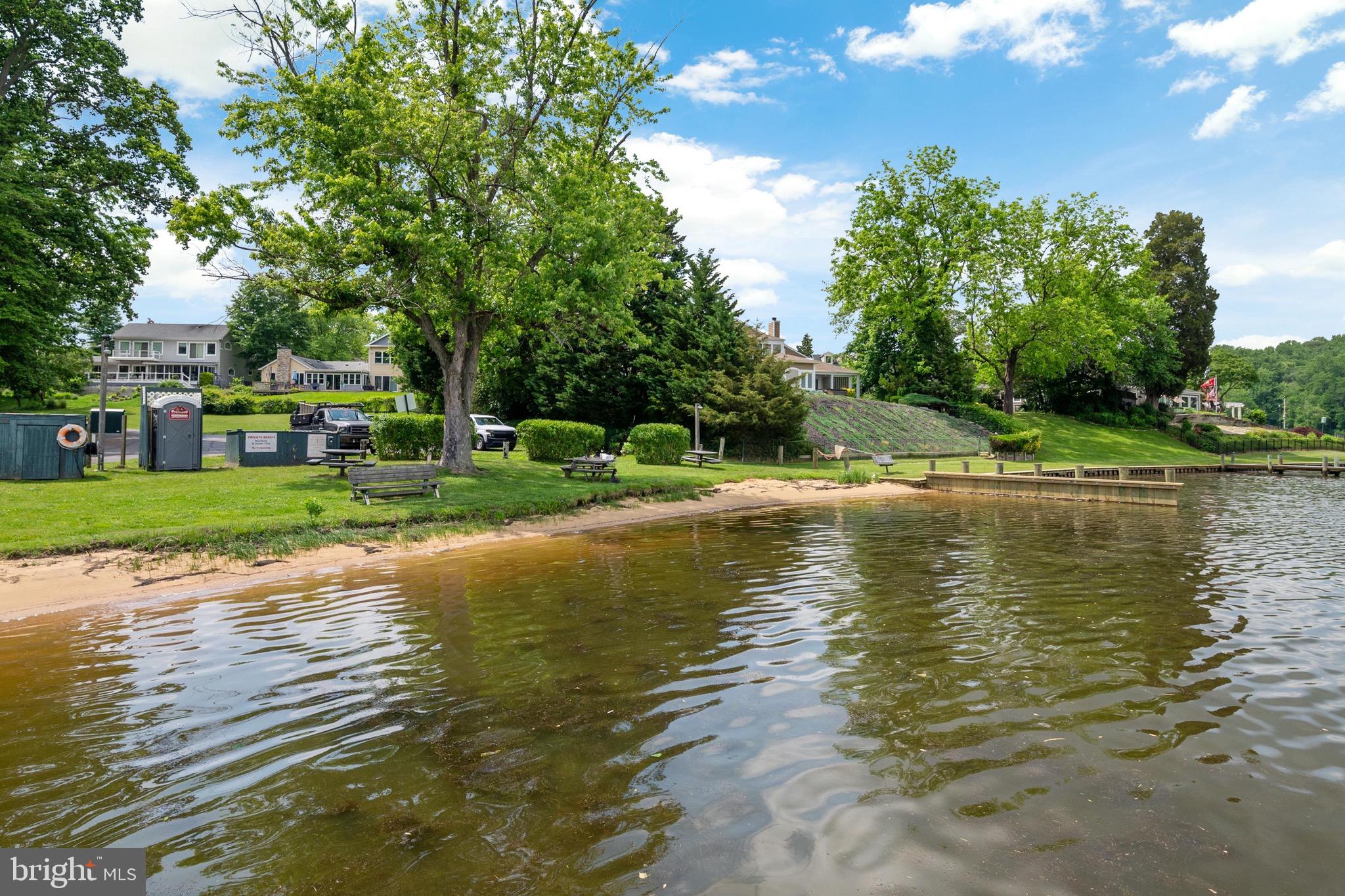 564 Poplar Drive Riva, MD 21140 - Photo 44 of 64 Community beach w/ swim area