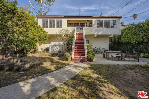 a view of a house with a patio
