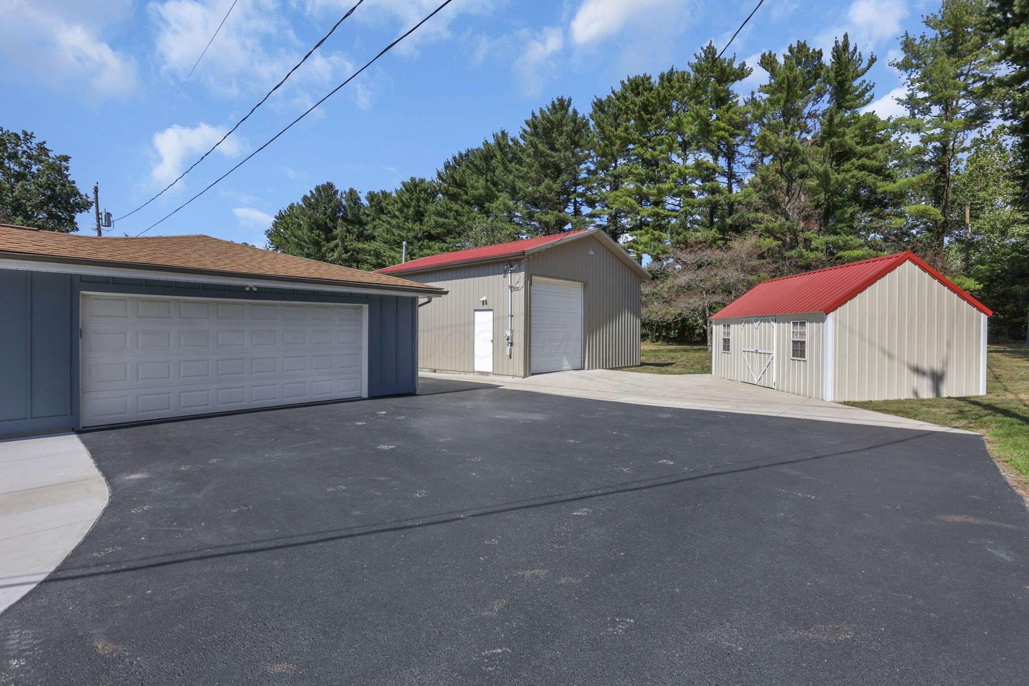 280 Blacks Road Pataskala, OH 43062 - Photo 44 of 61 Attached garage, outbuilding/workshop & shed