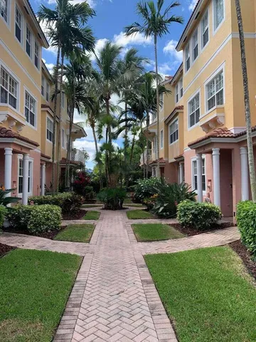 a front view of a building