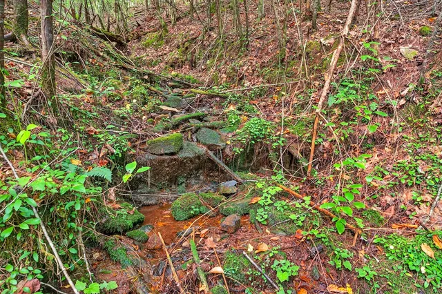 a backyard of a house