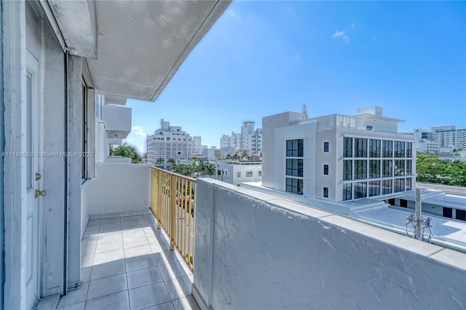 245 18th Street, Unit 602 Miami Beach, FL 33139 - Photo 26 of 40 a view of balcony with furniture