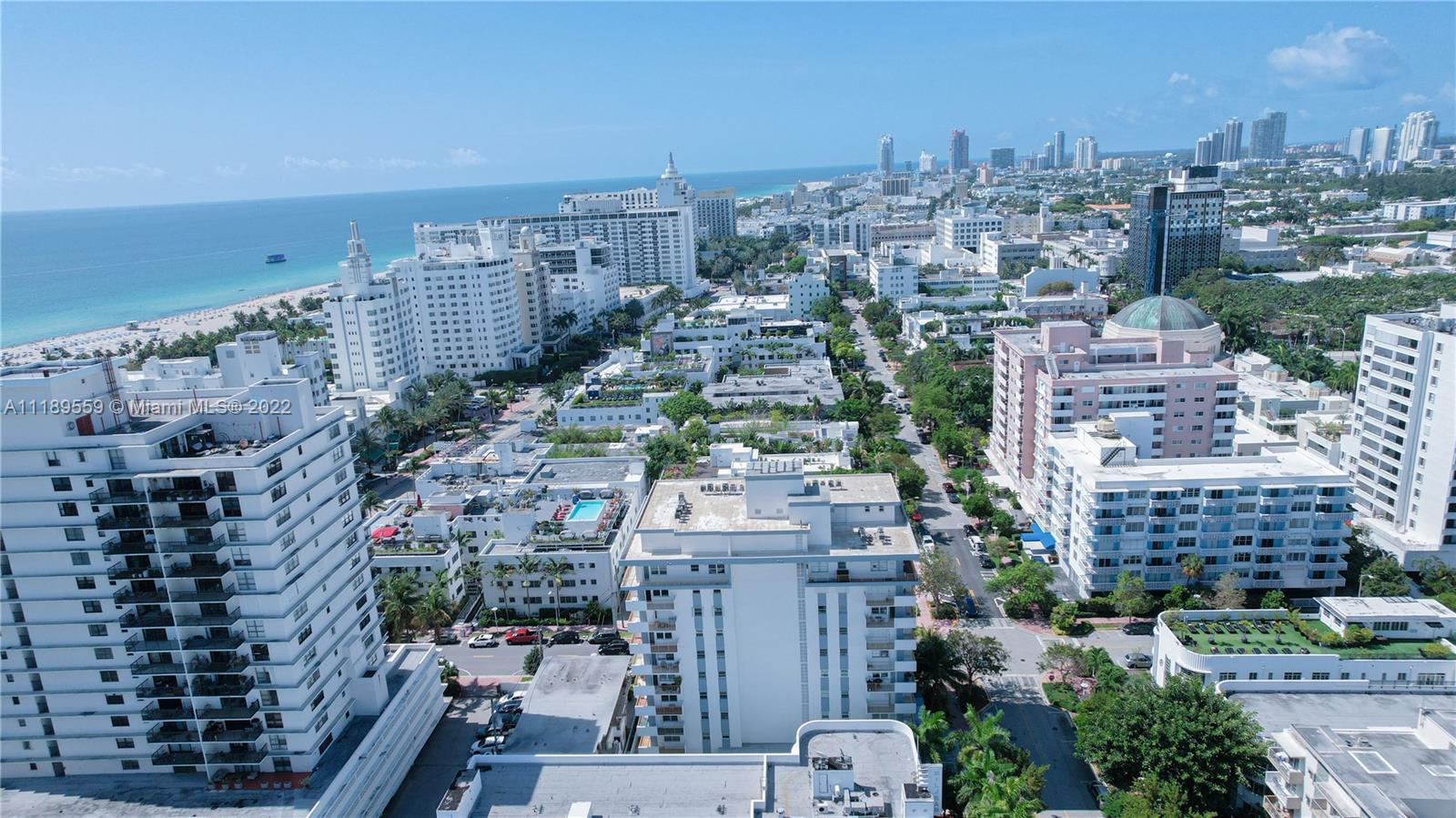 245 18th Street, Unit 602 Miami Beach, FL 33139 - Photo 5 of 40 a city view with tall buildings