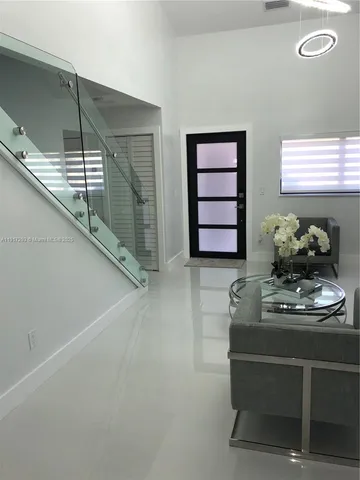 a room with gym equipment