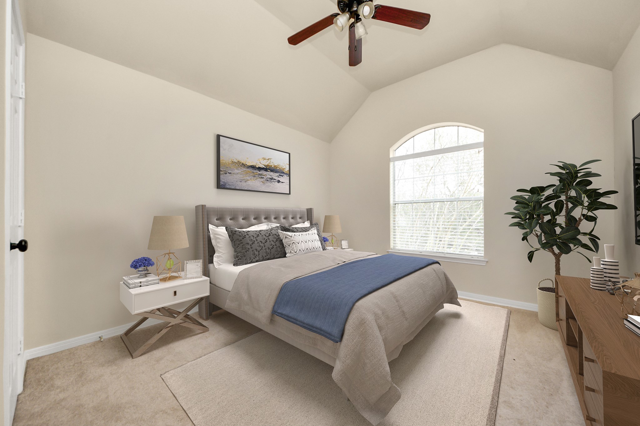 28306 Peper Hollow Lane Spring, TX 77386 - Photo 32 of 39 a bedroom with a bed and a window