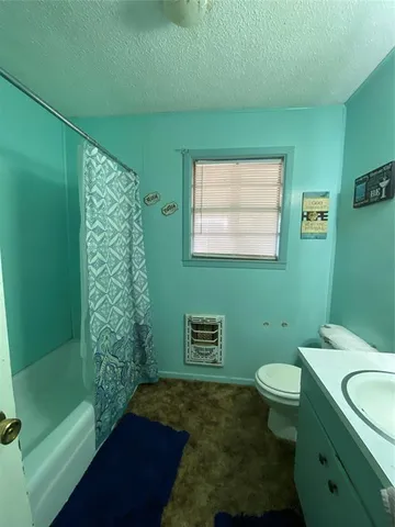 a bathroom with a sink a toilet and a shower