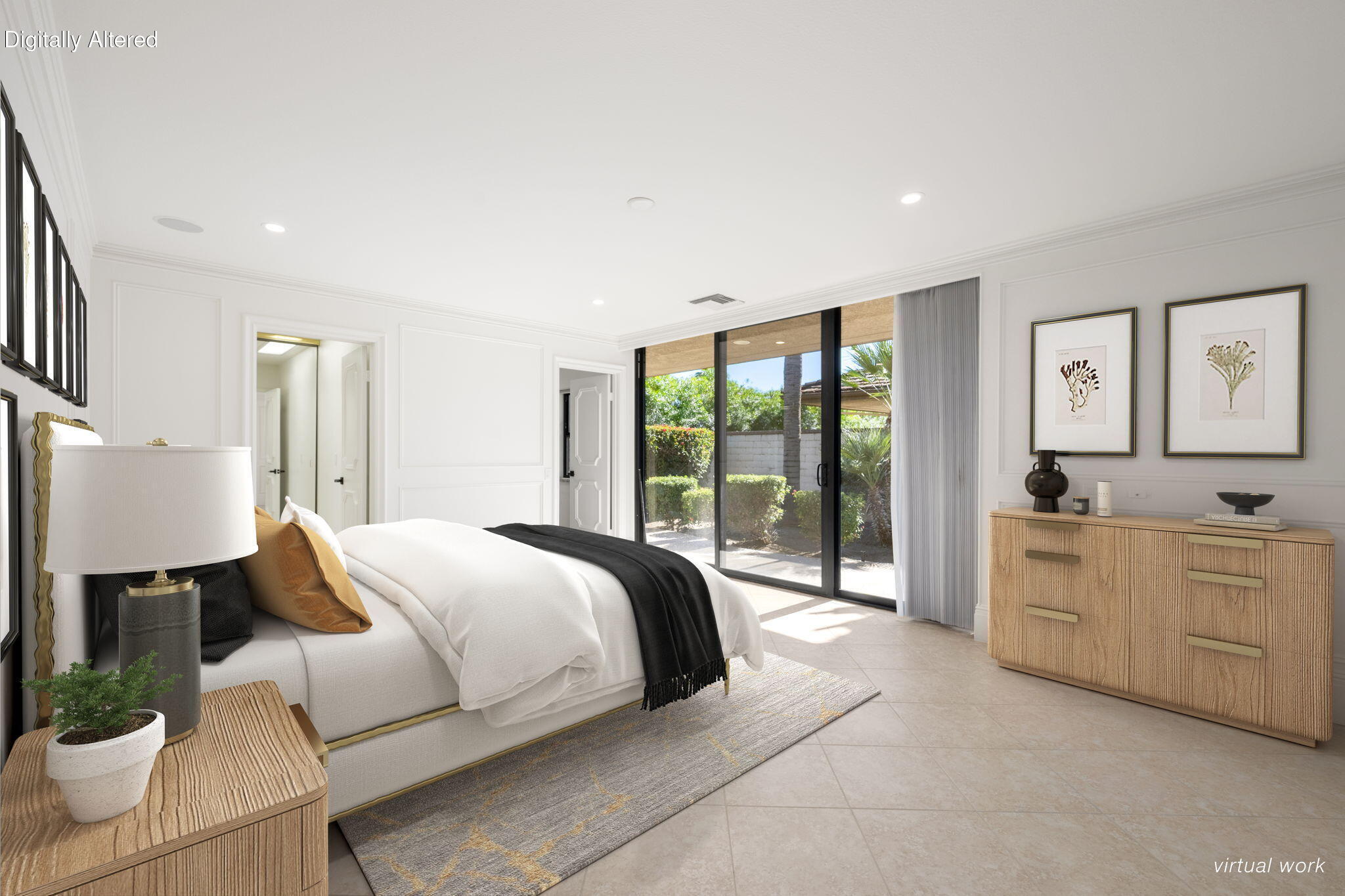 146 Yale Drive Rancho Mirage, CA 92270 - Photo 25 of 63 a spacious bedroom with a large bed and a window