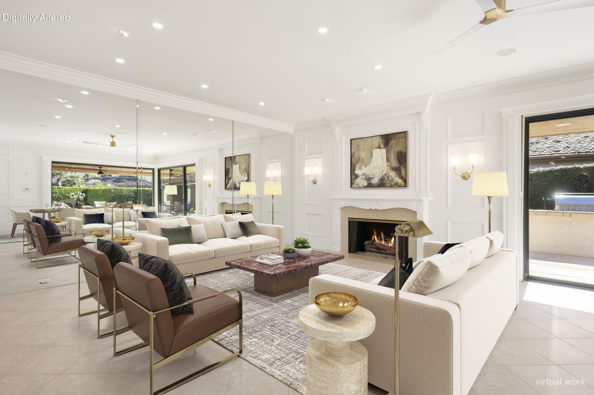 146 Yale Drive Rancho Mirage, CA 92270 - Photo 7 of 63 Virtually Staged Living Area