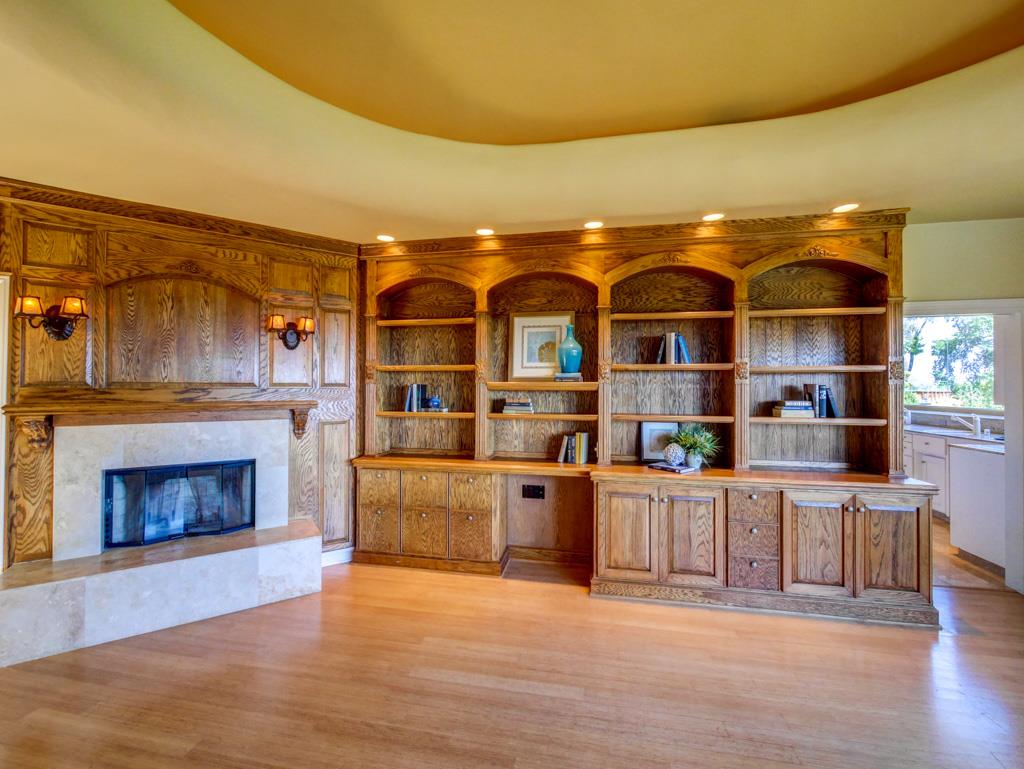 631 Quail Run Road Aptos, CA 95003 - Photo 23 of 39 a view of a living room with furniture and fireplace