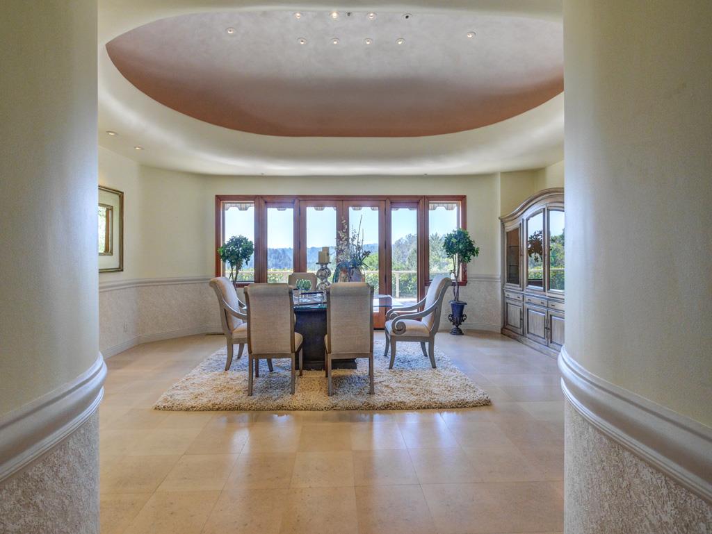 631 Quail Run Road Aptos, CA 95003 - Photo 27 of 39 a view of a dining room with furniture window and outside view