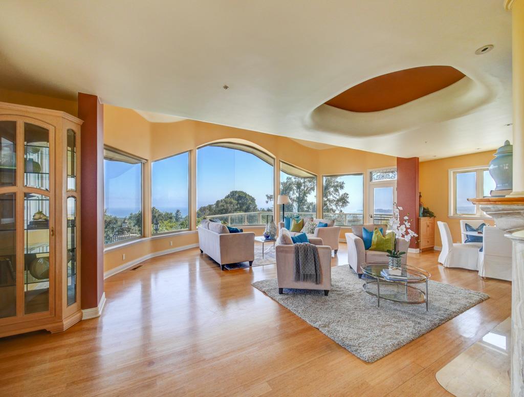 631 Quail Run Road Aptos, CA 95003 - Photo 3 of 39 a living room with furniture and a large window