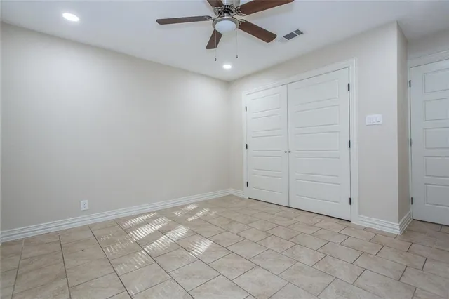 a close up view of racks on the wall