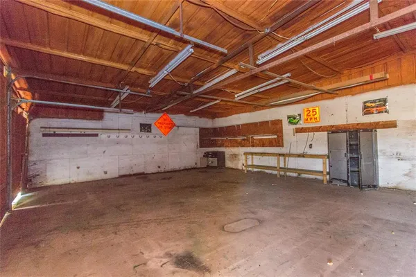 a view of a room with natural light