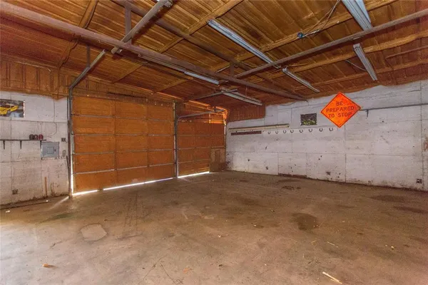 a view of storage and utility room