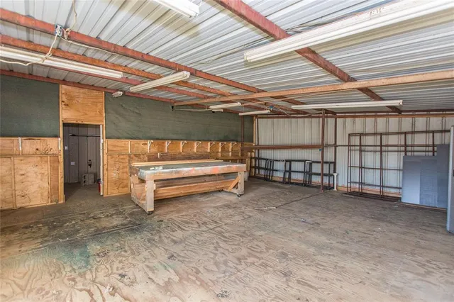 a view of road with trees