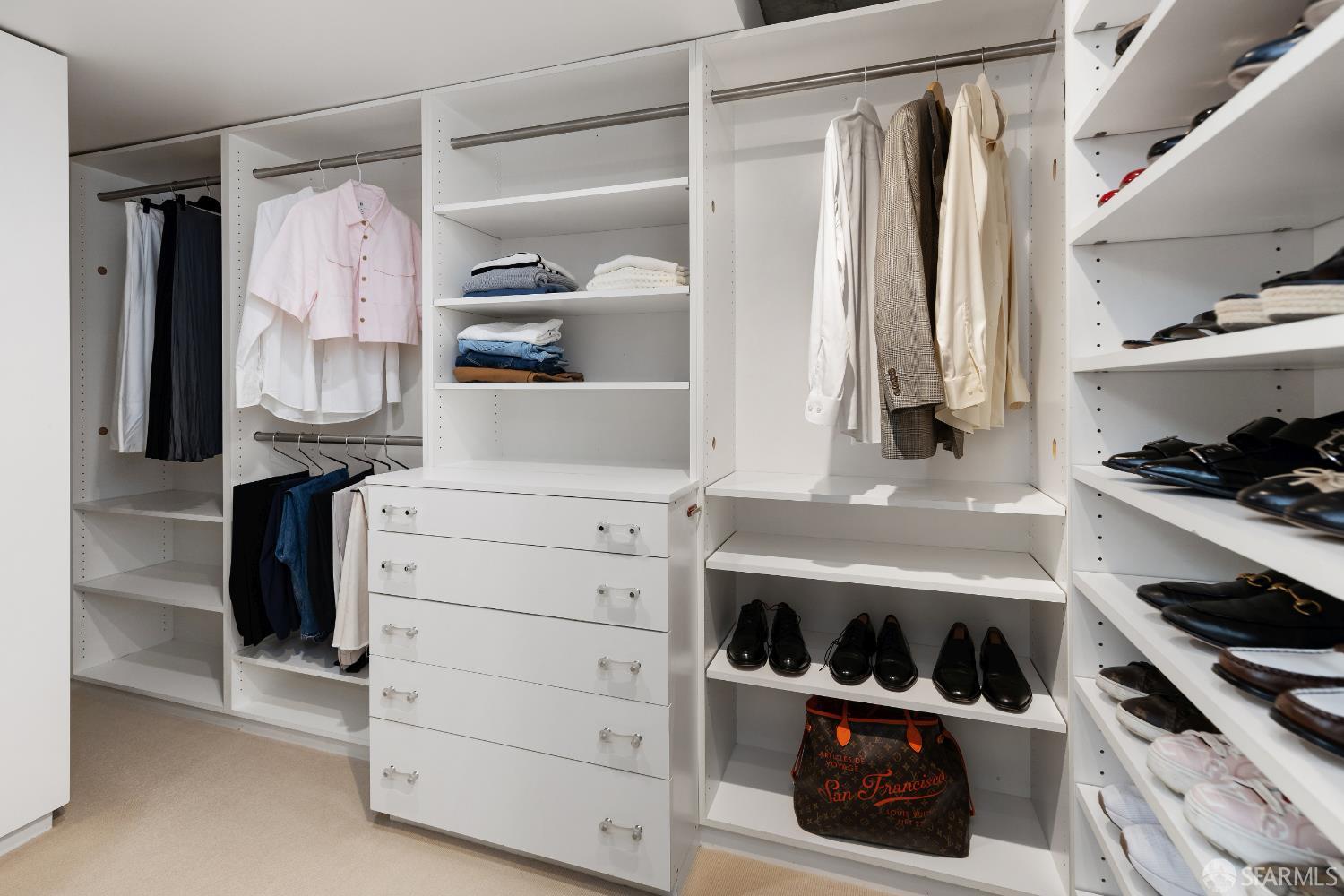 855 Folsom Street, Unit 519 San Francisco, CA 94107 - Photo 18 of 25 a view of a closet with storage